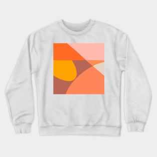 Colored Geometry Copy Crewneck Sweatshirt